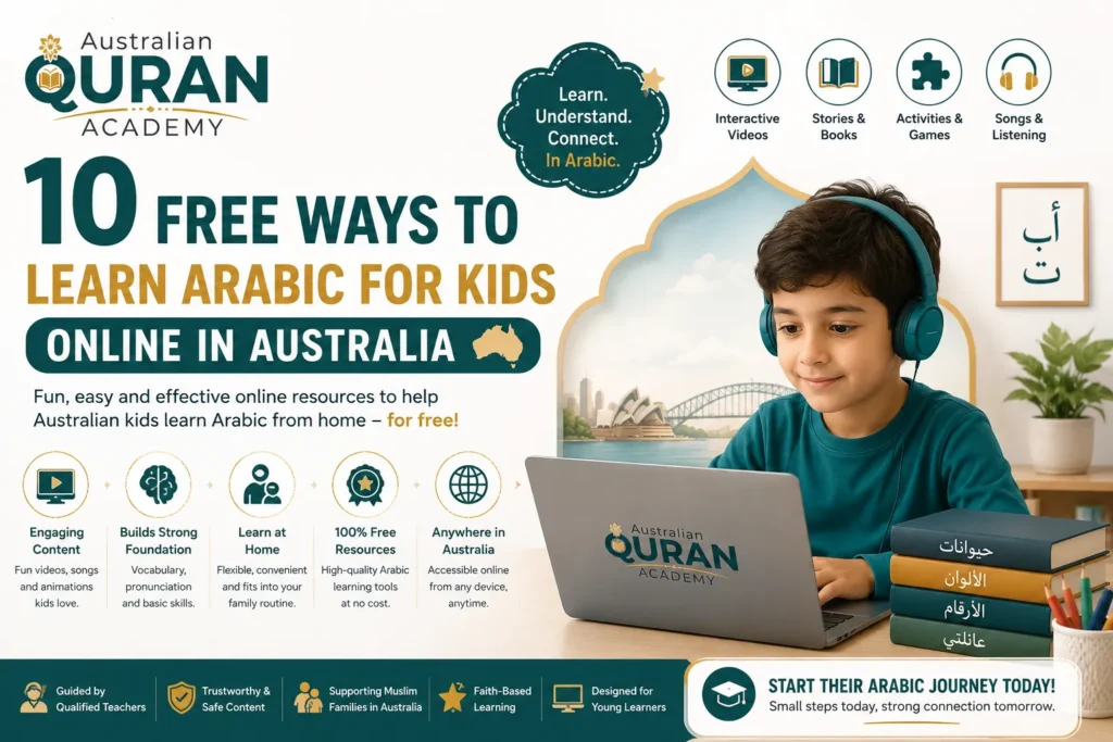 10 Free Ways to Learn Arabic for Kids Online in Australia