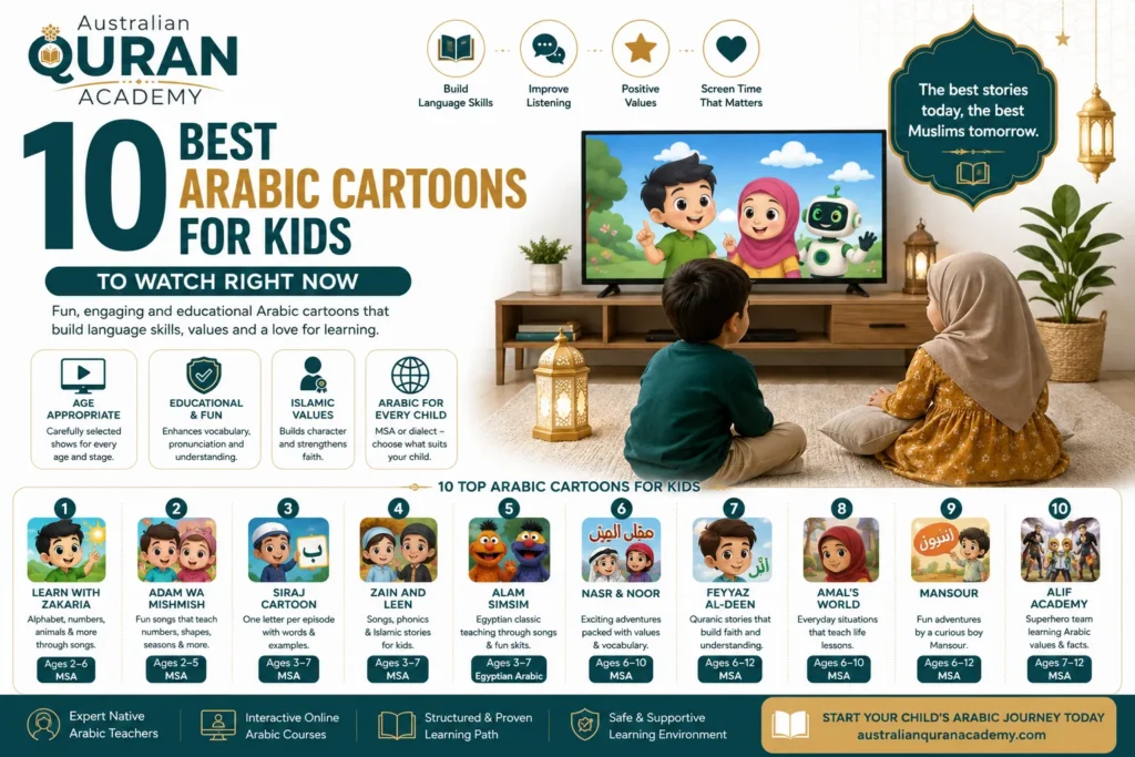 10 Best Arabic Cartoons for Kids to Watch Right Now  