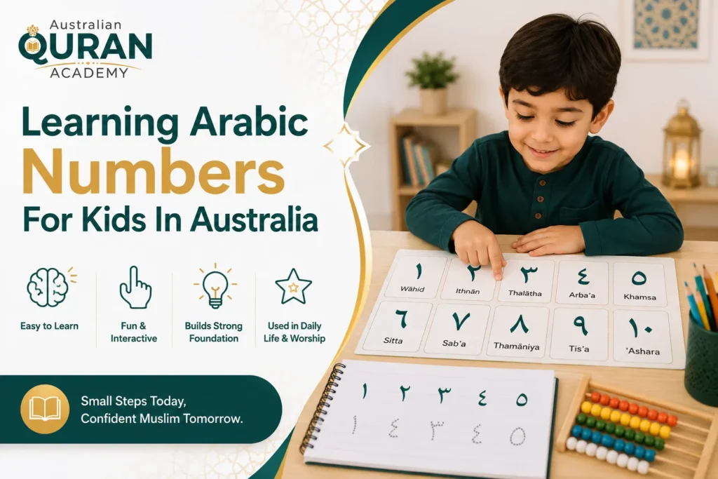 Learning Arabic Numbers For Kids In Australia