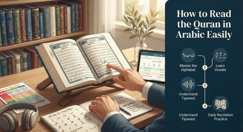 How To Read The Quran In Arabic Easily? 